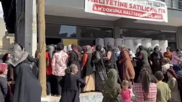 Mardin'de Halı İndirimine Büyük İlgi