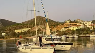 Datça Açıklarında Düzensiz Göçmen Operasyonu