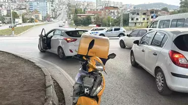 Samsun'da Trafik Kazası: 1 Yaralı