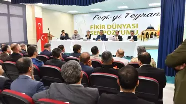 Feqiye Teyran Anma Sempozyumu Bahçesaray'da