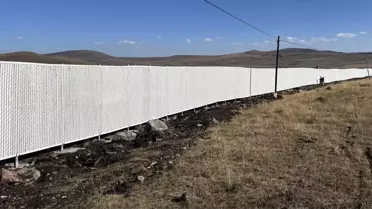 Ardahan'da Kış Hazırlıkları: 17 Km Kar Bariyeri