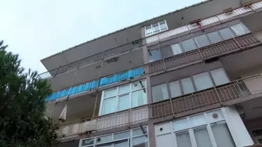 Avcılar'da Balkon Çöktü, Kadın Yaralandı