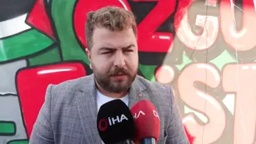 Bağcılar'da Gazze İçin Balon Uçuruldu