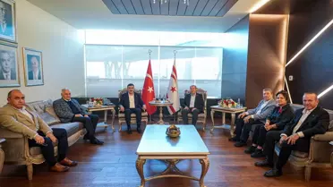 Yılmaz Tatar ile Görüştü
