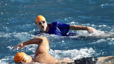 Fethiye'de Uluslararası Yüzme Yarışı