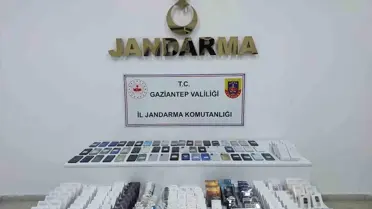 Gaziantep'te Kaçak Elektronik Ürün Operasyonu