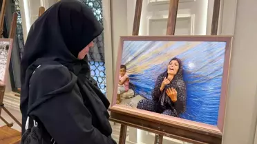 'Gazze Fotoğraf Sergisi' duygusal anlara sahne oldu