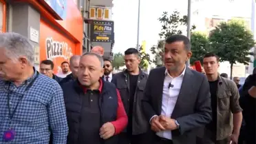 Denizli Büyükşehir Belediye Başkanı Çavuşoğlu, Esnafın Tepkisiyle Karşılaştı