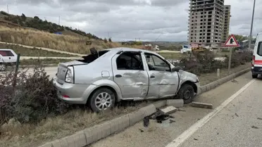 Kastamonu'da Otomobil Devrildi: 2 Yaralı