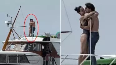 Katy Perry ile Justin Trudeau lüks yatta dudak dudağa görüntülendi