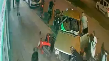 Drift Atan Sürücü Kaza Yapıp Kaçtı