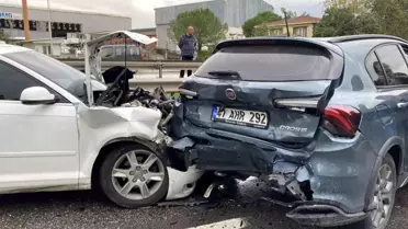 Kartepe'de Zincirleme Kaza: 5 Yaralı