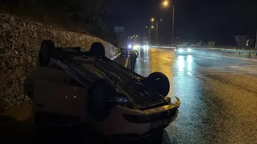 Gebze'de Otomobil Kazası: 2 Yaralı