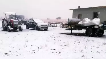 Niğde'ye Mevsimin İlk Karı