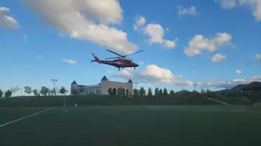 KOAH Hastası Hava Ambulansı ile Konya'ya Sevk Edildi