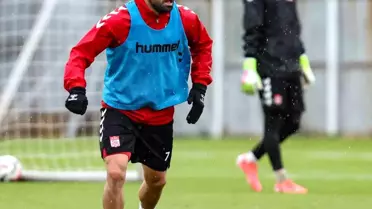 Sivasspor, Yağmurda Antrenman Yaptı