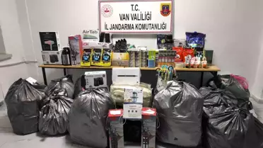 Başkale'de 1.2 Milyon TL Değerinde Kaçak Ürün Ele Geçirildi