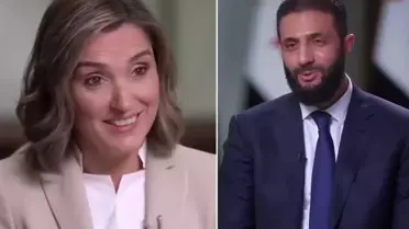 Ahmed Şara'yı canlı yayında zora sokan soru