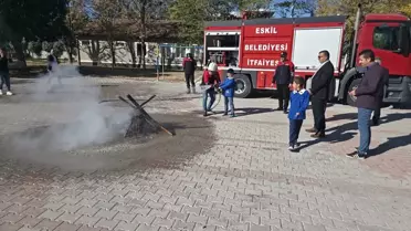 Eskil'de Afet Tatbikatı Düzenlendi