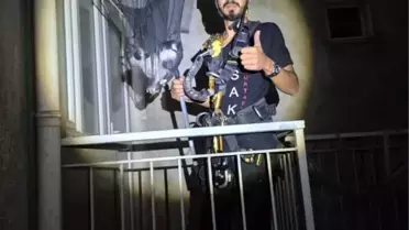 Mahsur Kalan Yavru Kedi Kurtarıldı