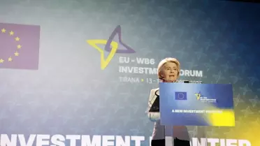 Tiran'da AB-Batı Balkanlar Yatırım Forumu Başladı