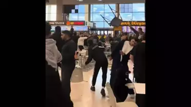 Etimesgut'ta AVM Kavgası