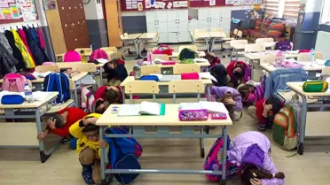 Balıkesir'de Deprem Tatbikatı