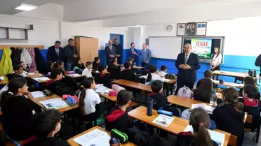 Vali Ustaoğlu Okul Ziyaretlerine Devam Ediyor