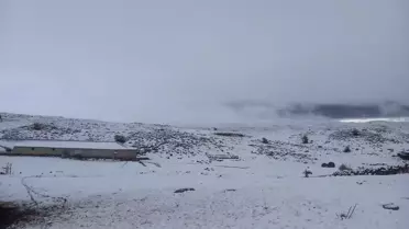Bingöl'de Mevsimin İlk Karı Yağdı