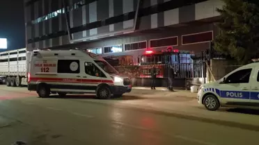 İnegöl'deki Tekstil Atölyesinde Yangın