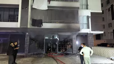 Çorum'da Alışveriş Merkezinde Yangın