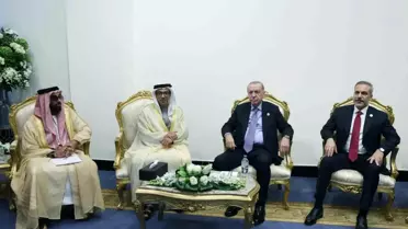 Erdoğan, Mısır'da BAE ile Gazze Konusunu Görüştü