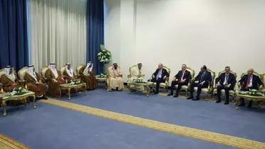 Cumhurbaşkanı Erdoğan, BAE Veliaht Prensi Al Nahyan'ı kabul etti