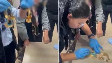 Dilencinin üzerinden çil çil altın çıktı! Zabıta say say bitiremedi