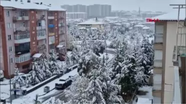 3 il beyaza büründü! Kar kalınlığı 26 santimetre 