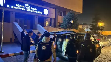 Iğdır'da 10 Kaçak Göçmen Yakalandı