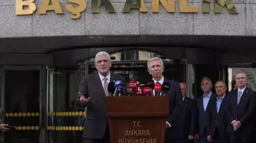 Dervişoğlu'ndan Yavaş'a Destek Ziyareti