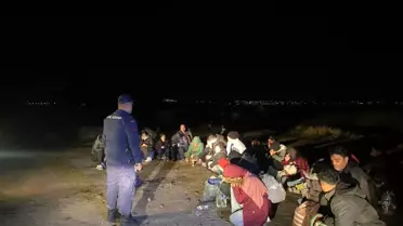 Dikili'de 30 Düzensiz Göçmen Yakalandı