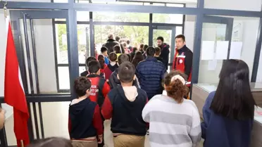 Karabük'te okullarda afet tatbikatı yapıldı