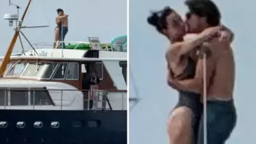 Katy Perry ve Kanada Başbakanı Justin Trudeau öpüşürken görüntülendi