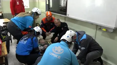 Kırklareli'nde Deprem Tatbikatı