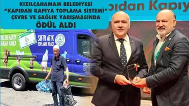 Kızılcahamam Belediyesi, 'Kapıdan Kapıya Toplama' Projesi ile Ödül Aldı