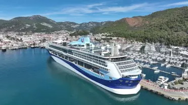 Marmaris'e Dev Kruvaziyer Geldi