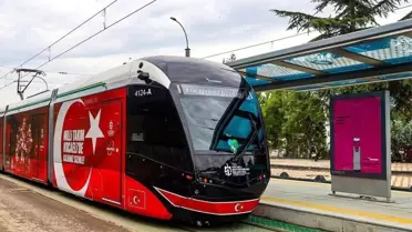 Kocaeli'de Türkiye-Gürcistan Maçı İçin Tramvay Ücretsiz