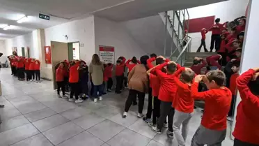 Tekirdağ'da Deprem Tatbikatı Başarıyla Gerçekleşti