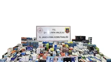 Şanlıurfa'da Gümrük Kaçağı Cihazlar Ele Geçirildi