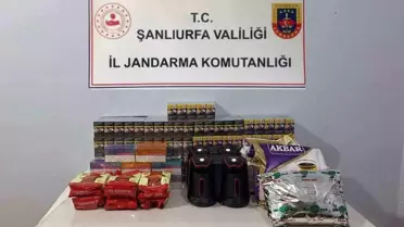 Şanlıurfa'da Kaçak Sigara Operasyonu