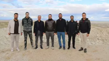 Tuz Gölü'nde Öğrenci Buluşması