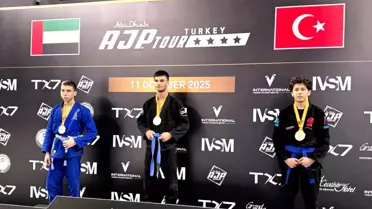 Deniz Turan, Jiu-Jitsu'da Altın ve Gümüş Madalya Kazandı