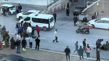 Ankara'da Yayalara Otomobil Çarptı